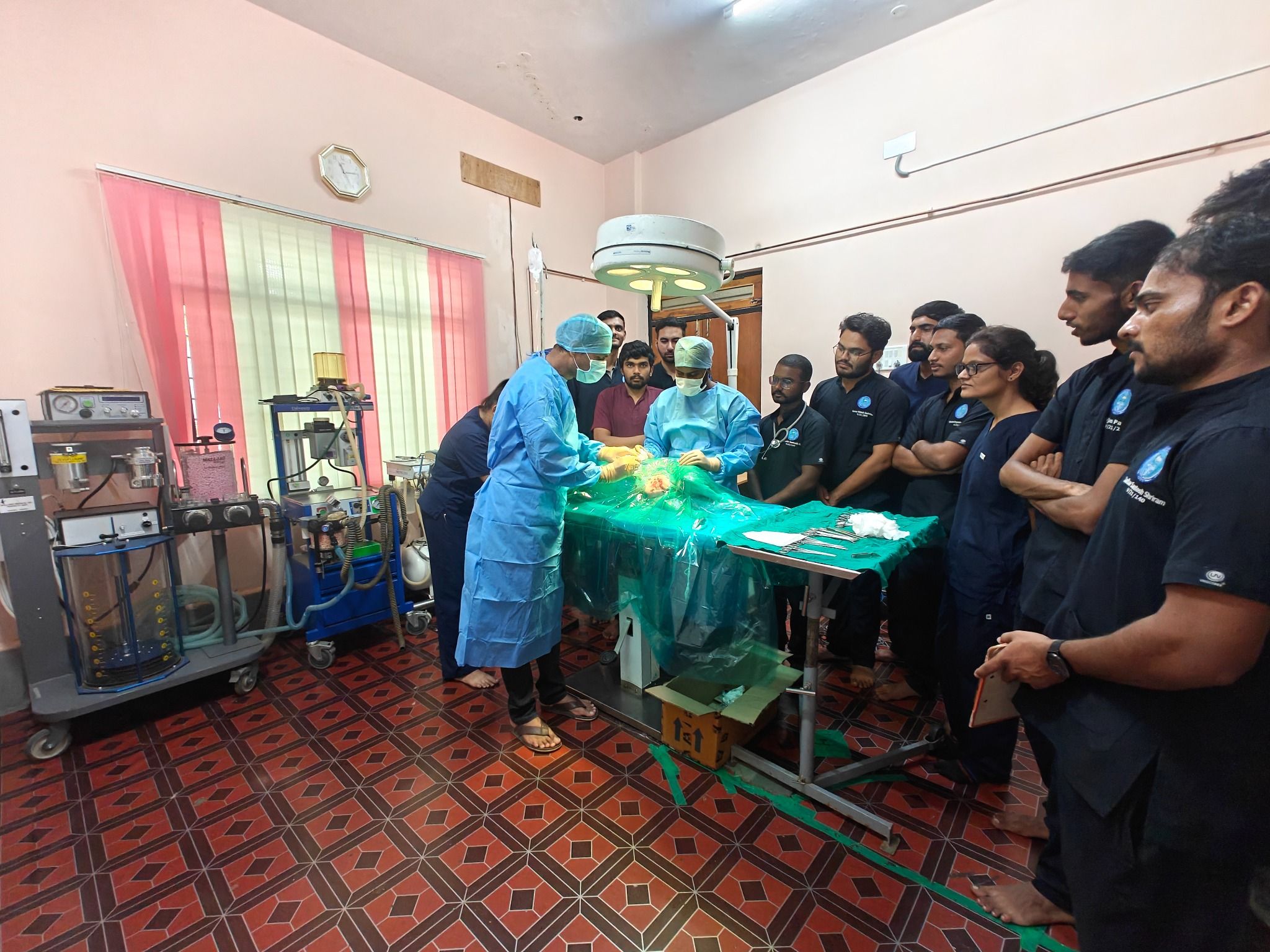 Surgery Small Animal Operation Theater Veterinary Clinical Complex